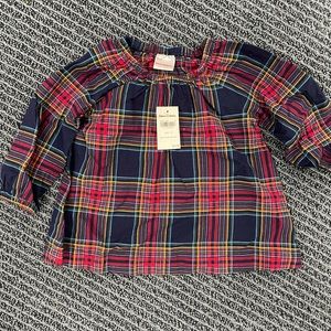Hanna Andersson tartan plaid tunic
